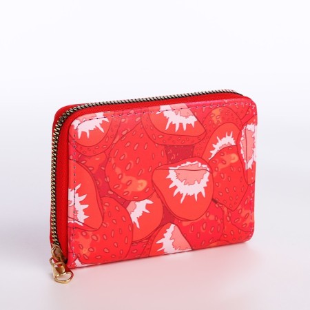 Lightning wallet, red color