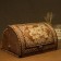 Khlebnitsa "Lilia", 32x25x19 cm, birch bark