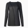 Jumper (longshille) Women's mesh mist, size 44, black