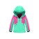 Ski costume for a girl, height 128 cm, green color