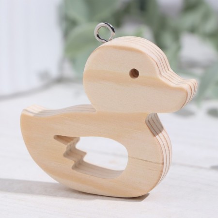 Harvesting for the creativity of the keychain "Duckling duckling" 4x5x1.4x5.1.3 cm