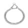 Collar - half -storage of two -rowing metal, 40 cm, wire thickness 2 mm