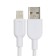 Lightning S01, Lightning - USB, 2.4 A, 1 m, charging + data transfer, white