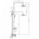 Lemark Tropic LM7002BL bath mixer, single -leaf, tropical shower, black