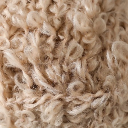 Yarn "Busclayed" 30% moher, 20% wool, 50% acrylic 220m/200g (03-light-beige)-2