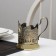 The cup holder "Fatherland. Duty. Honor ", d = 72mm, brass