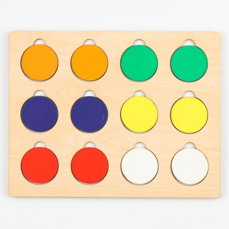 Board developing game for children "Hide and hide. Find animals "-1