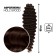 Hollywood Afrolocons, 60 cm, 270 gr, chocolate/dark chocolate HKB4/33A (Catherine)