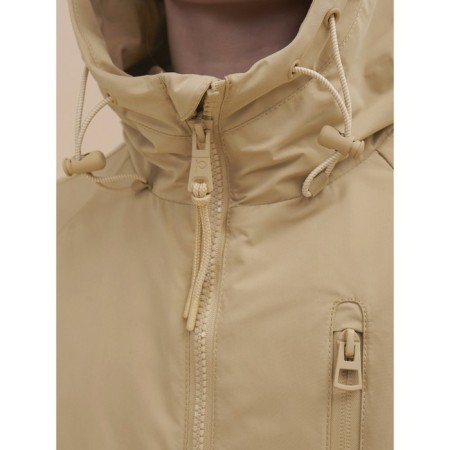 Vetrovka for girls, height 122 cm, sandy color-6