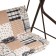 Swing Garden "Cosiness" Chocolate, 170 x 150 x 110 cm maximum load 210 kg