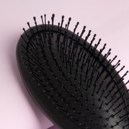 Massage comb, 6.5 × 22 cm, black color-1