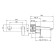 Hidden installation mixer IDDIS RAY RAYBN00I65, Satin color
