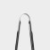 Forceps Chrome kitchen shares, 33 cm stainless steel, black color