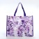 The bag is economic on the button, the color is purple