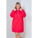 Women's dress, size 58, red color