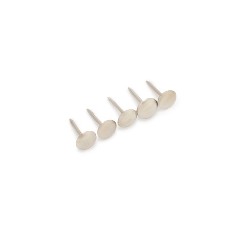 Tundra nails, decorative, 8x15 mm, chrome, 500 pcs-15