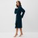 Women's robe KAFTAN "velvet" p. 48, green