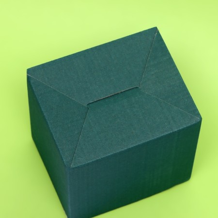 Box under a mug, without a window, emerald 12 x 9.5 x 12 cm-4