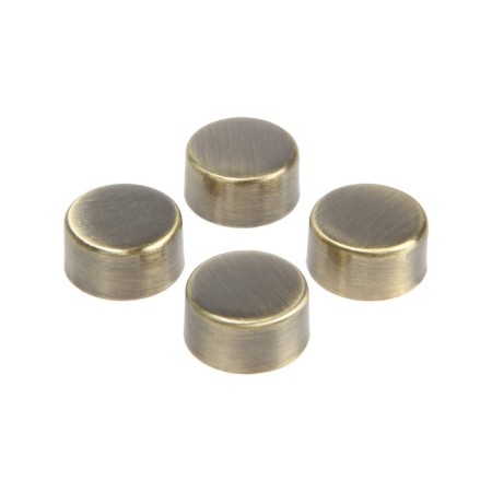 Mirror holder (art. 1189), d = 17 mm, without drilling, bronze color, 4 pcs.