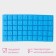 Baking uniform “Alphabet and numbers”, silicone, 50 cells, 35 × 18.5 × 2 cm, color mix