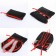Tourist backpack 25l, folding, waterproof, with lightning, 4 pockets, black color