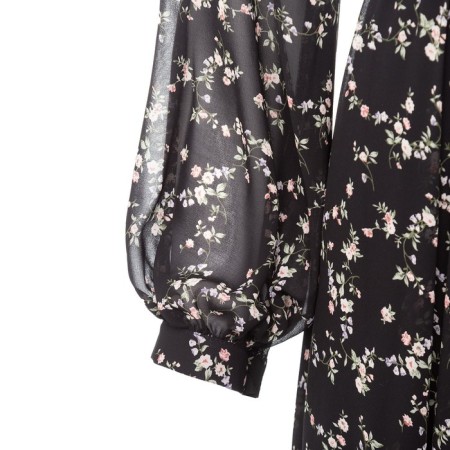Women's dress with MIST MIST belt, size 48, black-9