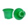 Pot for seedlings, 500 ml, d = 11 cm, h = 8.5 cm, green, in a set of 10 pcs., Greengo