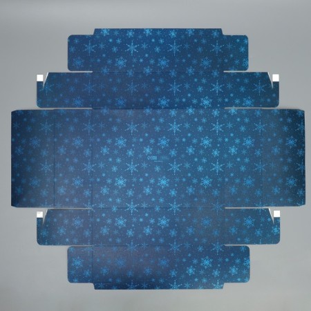 Gift Box "Happy New Year", embossing, 32 x 24 x 9 cm, new year-6
