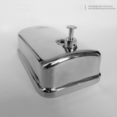 Liquid soap dispenser 8605, 0.5 l, metal l, chrome-5