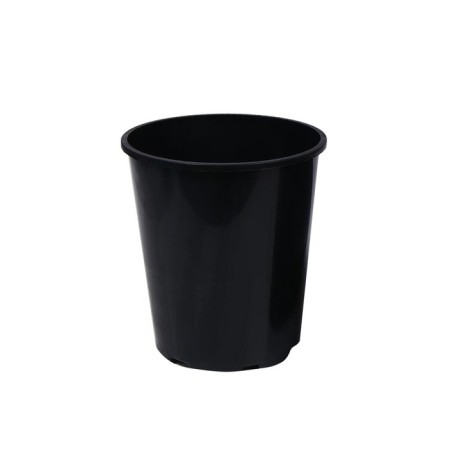 Pot for seedlings, for roses, 4 l, d = 18 cm, h = 21.5 cm, black, Greengo-4