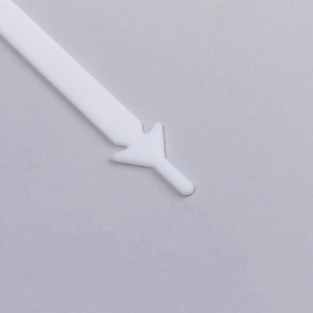 A set of shoes for shoes, 6 pcs, silicone, flat, 13 mm, 9 cm, white color-4