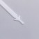 A set of shoes for shoes, 6 pcs, silicone, flat, 13 mm, 9 cm, white color