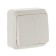 Smartbuy switch "Jupiter", 10 a, 2 keys, external, white