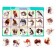 Developing Velcro game "Animal Zoo", according to the methodology of G. Doman