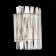 Sconces st. SL1170.101.02. Fabio. 2x40 watts, E14, 25x30 cm, Nickel color
