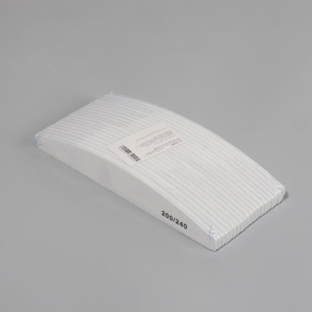 File - emery, abrasiveness 200/240, 18 cm, packing 20 pcs, white color-3