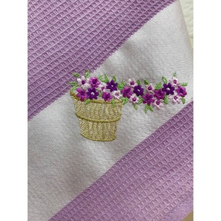 A set of wuffed napkins Diva Afrodita "Lantern", size 40x60 cm, 3 pcs-5