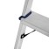 Strenger Tundra, aluminum, with an organizer, 8 steps, 1660 mm