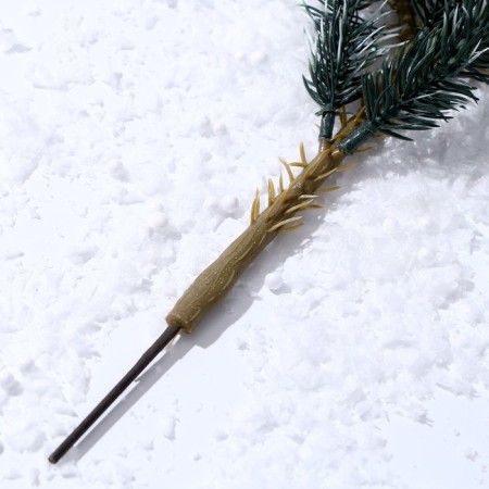 Decor "Branch of Frosty spruce"-5