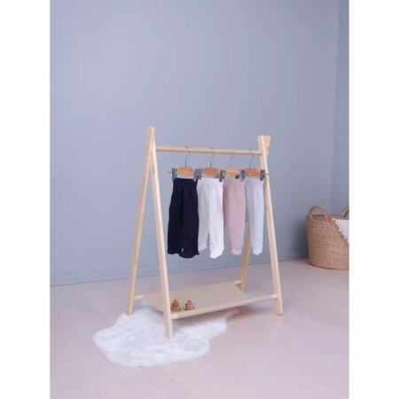 Sliders on a wide Rant Base elastic band, seams outward, height 56 ​​cm, dark blue color-2