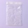CHOCOLAD FORM “ROZA”, silicone, 3 cells, 19 × 12.5 × 0.1 cm, the color is transparent