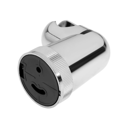 Holder for shower watering can Zein Z71, rotary, rounded shape, plastic, chrome-8