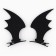 Hairpins for hair ears "Wings", black, 2 pcs, 11 x 12 cm