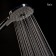 Shower watering can Iddis sena sen3f00i18, 3 modes, button, 112 mm, chrome/white