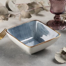 Poramic square “sapphire”, 770 ml, 14 × 6 cm, blue color, blue