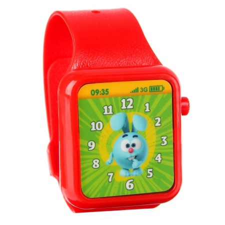 Musical watches "Smeshariki: Funny Cups", sound, works from batteries-8