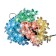 Sadovaya garland on the sunny battery "Sakura" Uniel, IP44, 4.9 m, multi -colored
