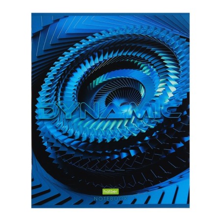 Notebook A5, 48 sheets in the Dynamic Cage, cover Cross -Located cardboard, embossing, block No. 2 (gray sheets), 5v mix-3
