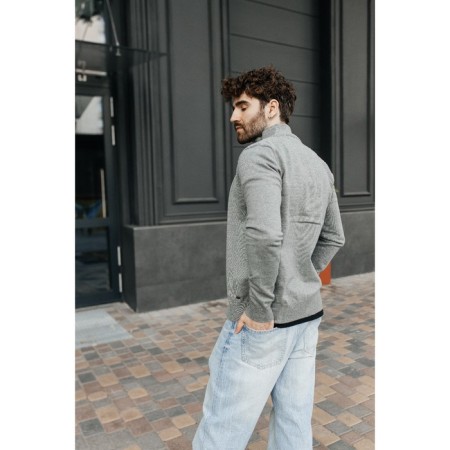 Jumper male ise, size 54, color gray color-10