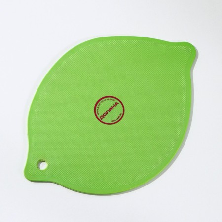 Board cutting plastic shade "Leaf", 15 × 21.5 cm, color mix-3